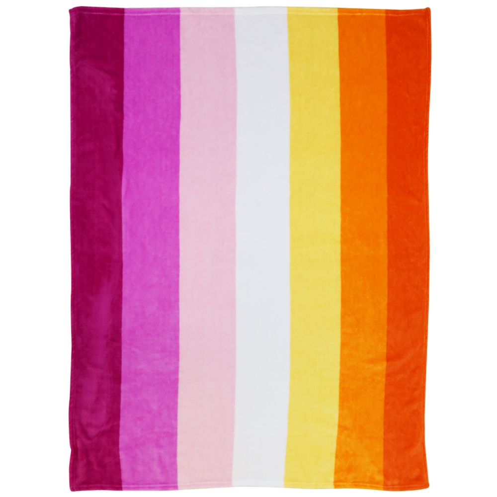 Lesbian Pride Flag Throw Blanket – Pride Clothes