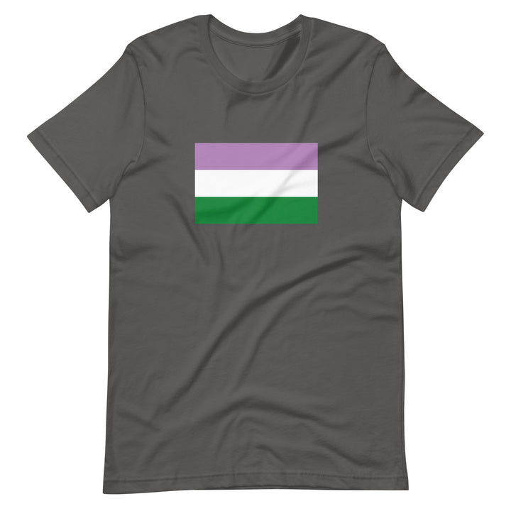 My Identity My World Genderqueer Pride Flag T-Shirt