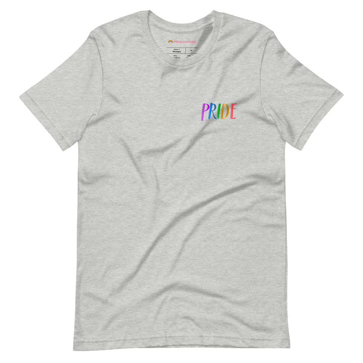 Pride Clothes - A Simple and Proud Gay Shirt for You - Athletic Heather