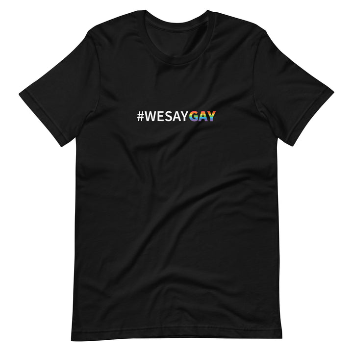 We Say Gay Pride T-Shirt