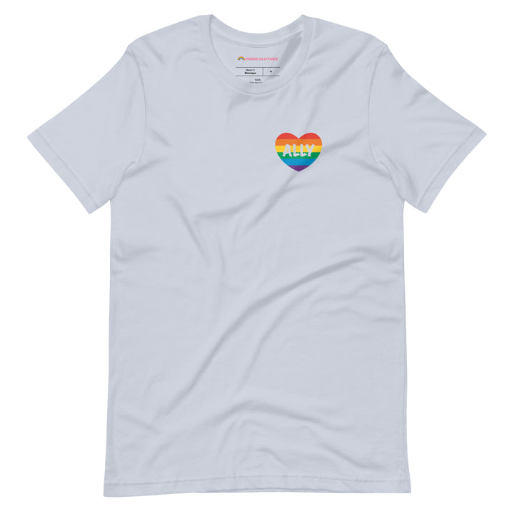 Proud LGBTQ+ Ally? Gay Pride Ally T-shirt to Tell the World