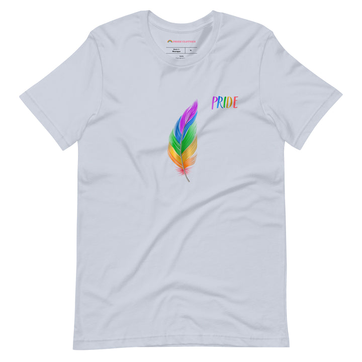 Pride Clothes - A Pride Feather Shirt That Can Make You Look and Feel Your Best - Light Blue