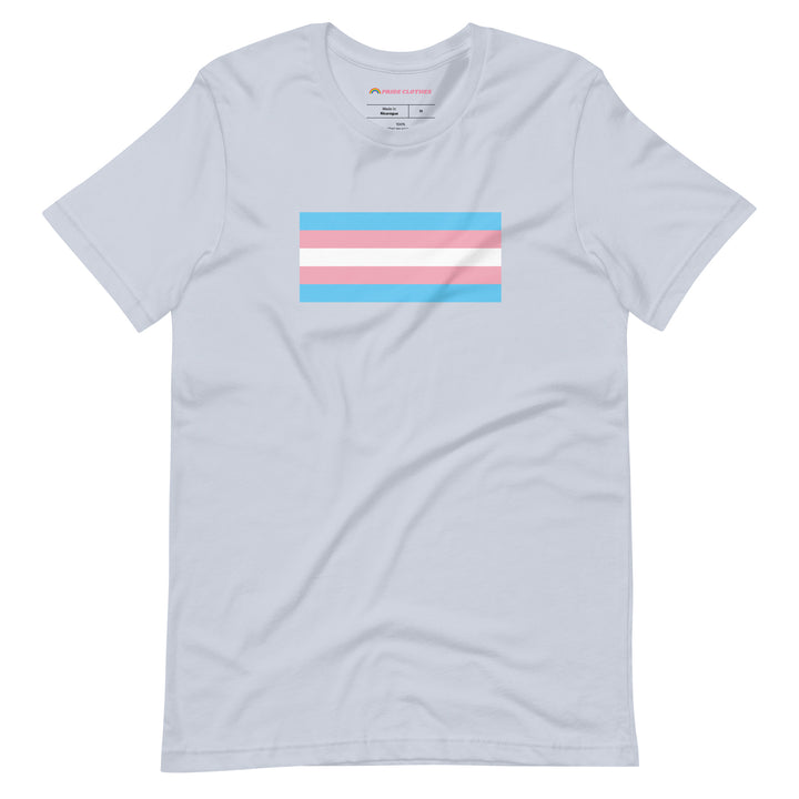 PrideClothes - Transgender Pride Flag T-Shirt - Light Blue