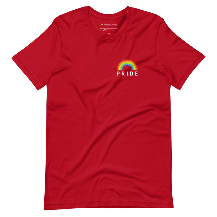 Pride Clothes - Got Pride? Astounding Rainbow Pride Clothes T-Shirt - Red