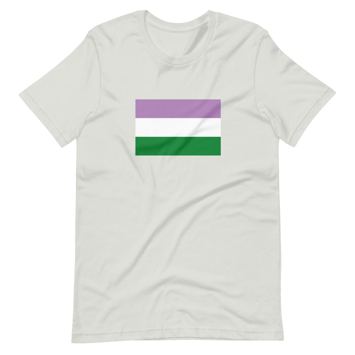 My Identity My World Genderqueer Pride Flag T-Shirt