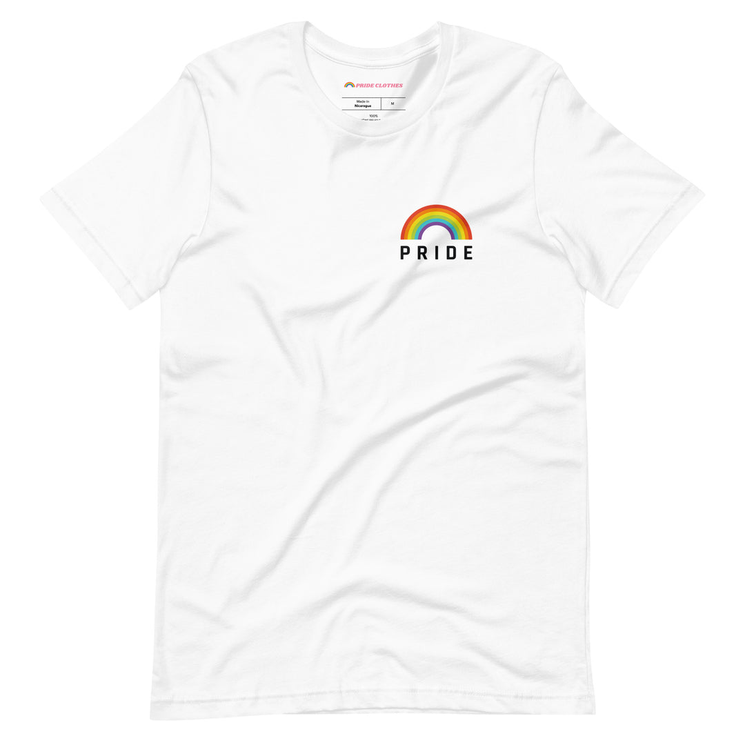 Pride Clothes - Got Pride? Astounding Rainbow Pride Clothes T-Shirt - White