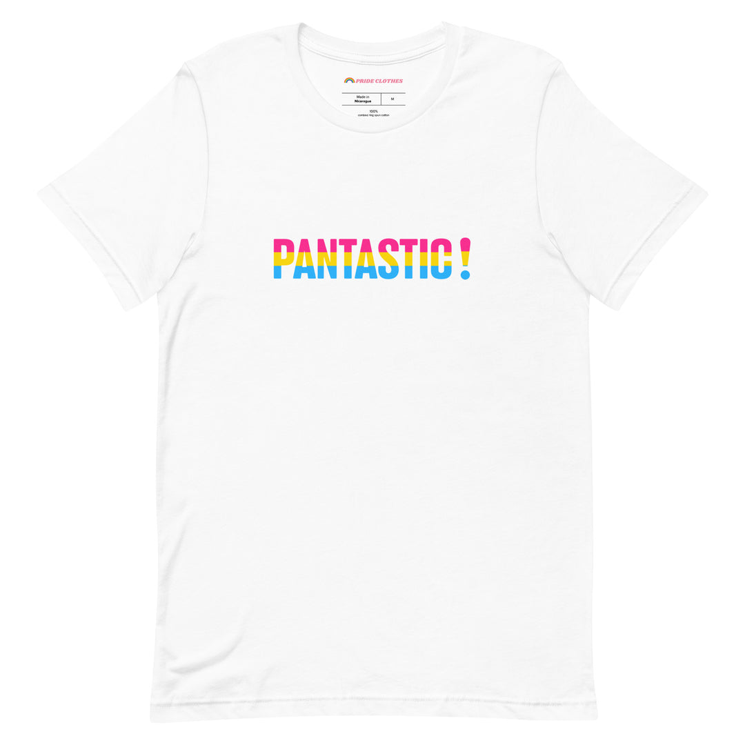 Pride Clothes - Catch and Clever Pansexual Pride Shirt - White